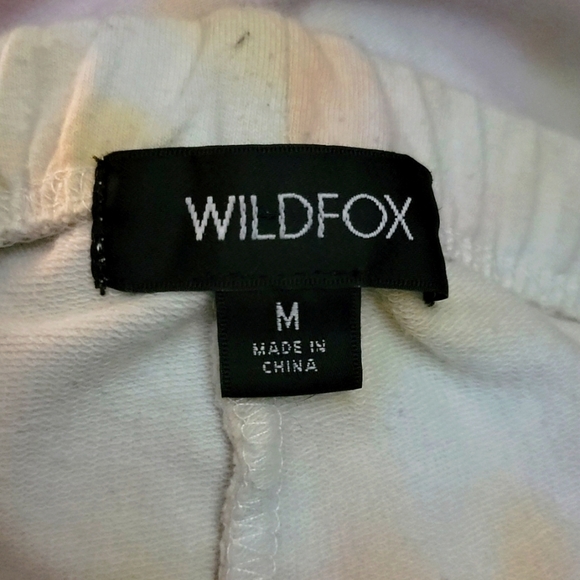 Wildfox sweatpants tie-dye Size Medium White - Picture 2 of 5